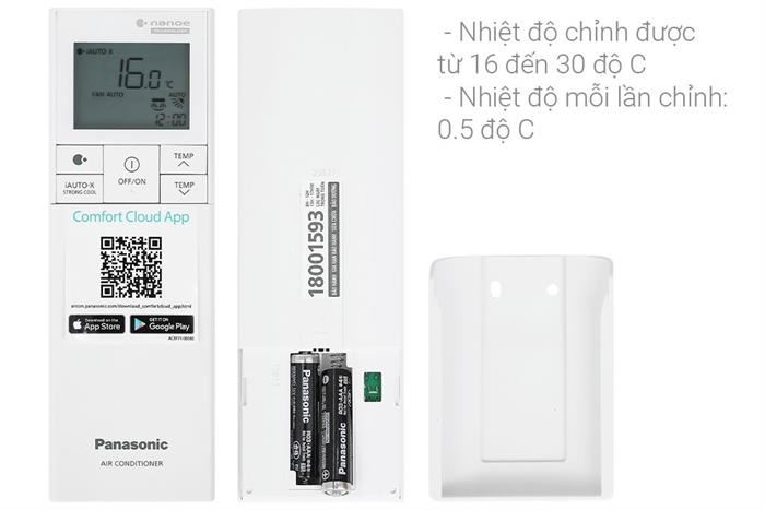 Điều Hòa Panasonic Inverter 9000 BTU 1 Chiều CU/CS-XU9BKH-8 - Model 2025